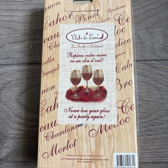 NWT Personalized Drink Rings | Barware Hostess Gift - Picture 7 of 7